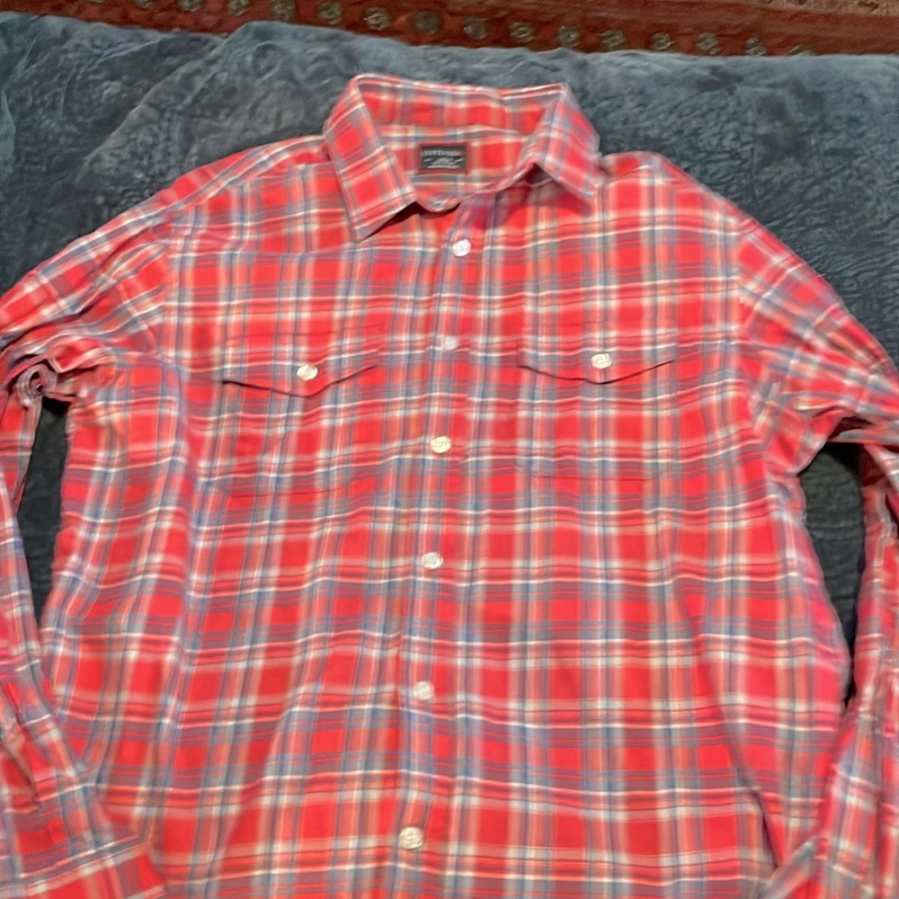 UNTUCKit men’s large lightweight flannel